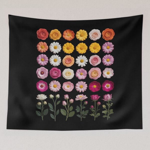 Item preview, Lesbian Wildflower Lgbt Pride Floral Subtle Sapphic Queer designed and sold by lilensgavadur.