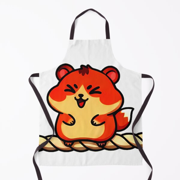 Item preview, Rope Giggles: Chibi Hamster in Red & Cream designed and sold by meesub.