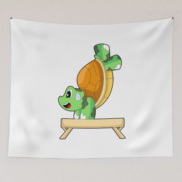 Item preview, Turtle Workout Gymnastics Fitness designed and sold by Snabdesign84.