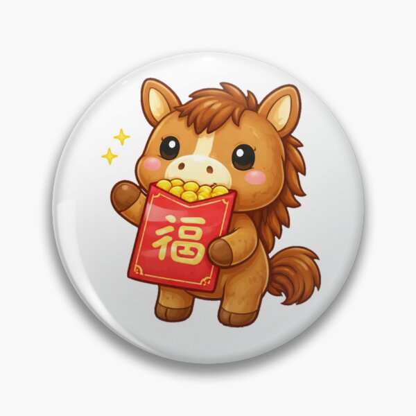 Item preview, Tet Horse Lucky Money – Cute Lì Xì Zodiac designed and sold by PunchDrop.