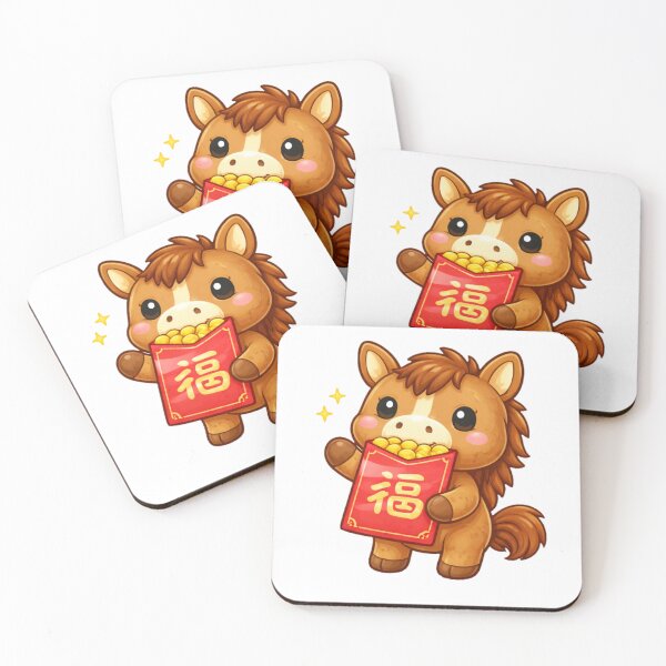 Item preview, Tet Horse Lucky Money – Cute Lì Xì Zodiac designed and sold by PunchDrop.