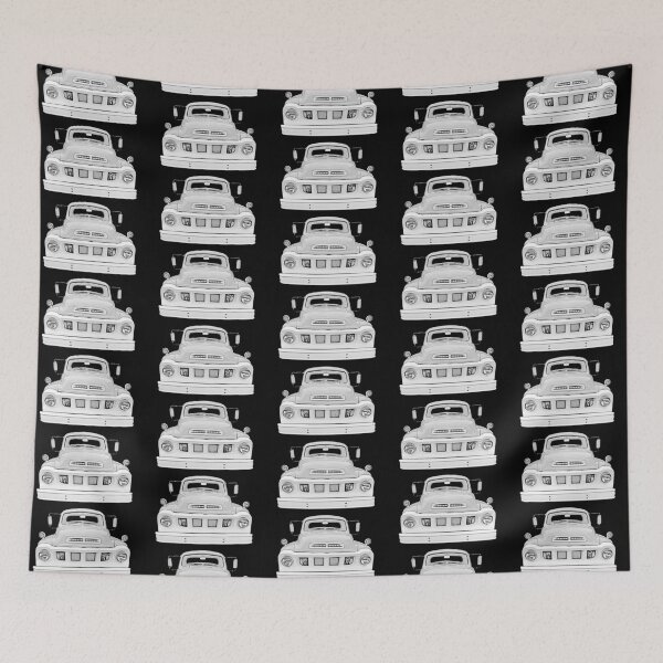 Item preview, Studebaker Transtar 1950s American classic truck monochrome designed and sold by soitwouldseem.