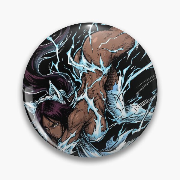Item preview, Purple Haired Lightning Flash Goddess Cat Form Shihouin Clan Stealth Master Onmitsukidō Commander Fan Art Portrait Illustration Poster T-Shirt Sticker Print Gift designed and sold by Senpaiwaves.
