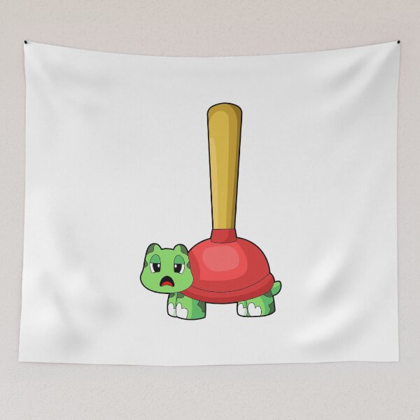 Item preview, Turtle Plunger designed and sold by Snabdesign84.