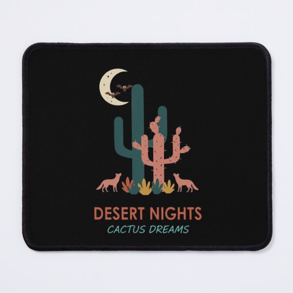 Item preview, Desert Nights – Cactus, Foxes & Moonlight designed and sold by Dogandesighn.