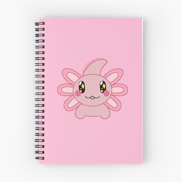 Aperçu de l'œuvre Axolotl rose créée et vendue par Toad-Draws.