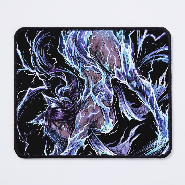 Item preview, Purple Haired Lightning Flash Goddess Cat Form Shihouin Clan Stealth Master Onmitsukidō Commander Fan Art Portrait Illustration Poster T-Shirt Sticker Print Gift designed and sold by Senpaiwaves.