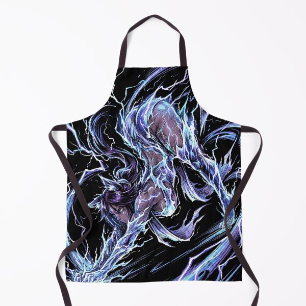 Item preview, Purple Haired Lightning Flash Goddess Cat Form Shihouin Clan Stealth Master Onmitsukidō Commander Fan Art Portrait Illustration Poster T-Shirt Sticker Print Gift designed and sold by Senpaiwaves.
