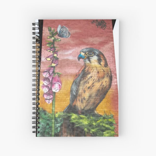 Serene Botanical Wawa aBeauty Spiral Notebook