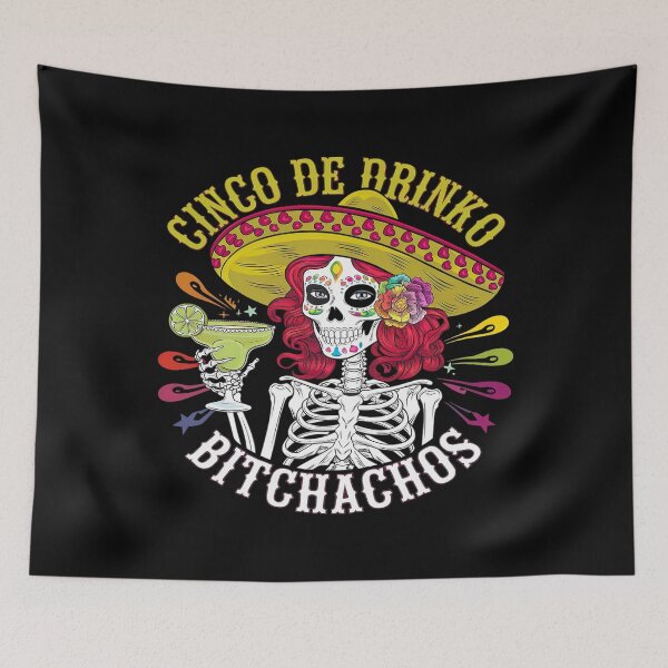 Item preview, Cinco De Mayo Mexican Party Cinco De Drinko Bitchachos19  designed and sold by FadeOfThrone.
