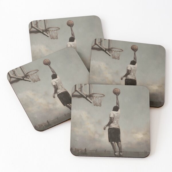 Item preview, Basketball Player Leaping Towards Hoop designed and sold by lautir.
