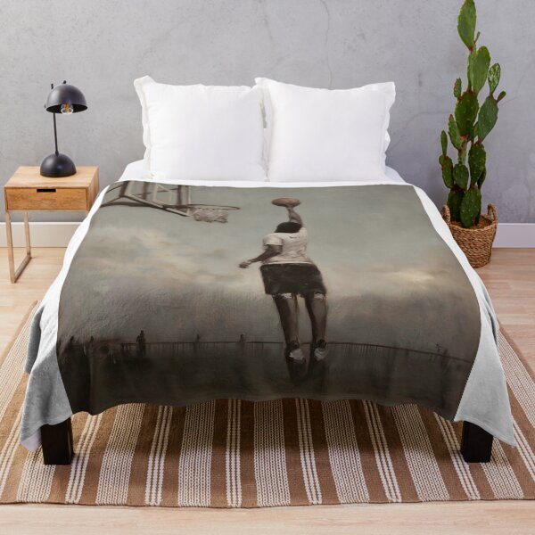 Item preview, Basketball Player Leaping Towards Hoop designed and sold by lautir.
