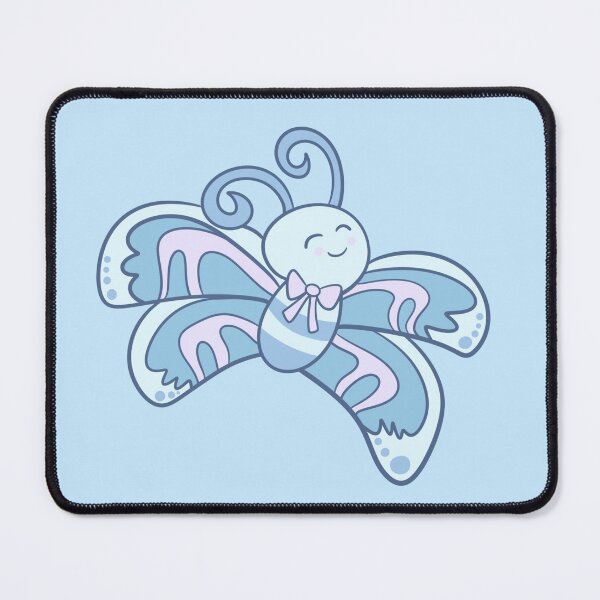 Item preview, Dust Blue baby Butterfly - Dreamy Pastel Bug Design designed and sold by SolarWayfarer.
