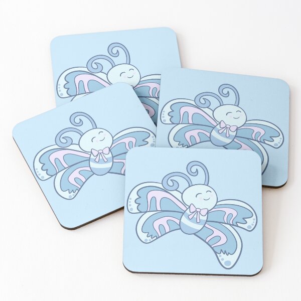 Item preview, Dust Blue baby Butterfly - Dreamy Pastel Bug Design designed and sold by SolarWayfarer.