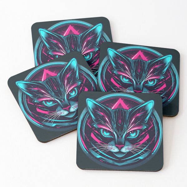 Item preview, Neon Kitty designed and sold by Trending Me Designs.