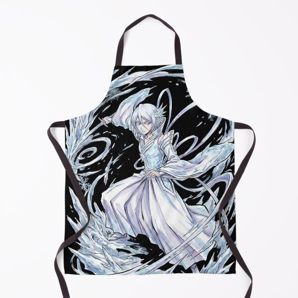 Item preview, White Haired Ice Princess Bankai Sode no Shirayuki Absolute Zero Dance Tsukishiro Fan Art Portrait Illustration Poster T-Shirt Sticker Print Gift designed and sold by Senpaiwaves.
