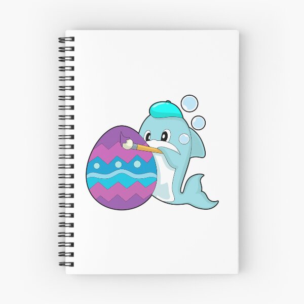 Item preview, Dolphin Easter Painting designed and sold by Snabdesign84.
