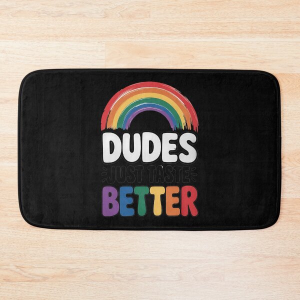 Item preview, LGBT Gay Pride Month Dudes Just Taste Better Rainbow Funny designed and sold by lilensgavadur.