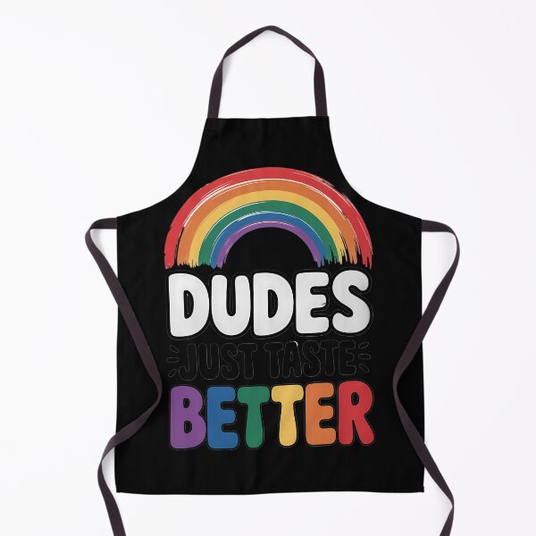 Item preview, LGBT Gay Pride Month Dudes Just Taste Better Rainbow Funny designed and sold by lilensgavadur.