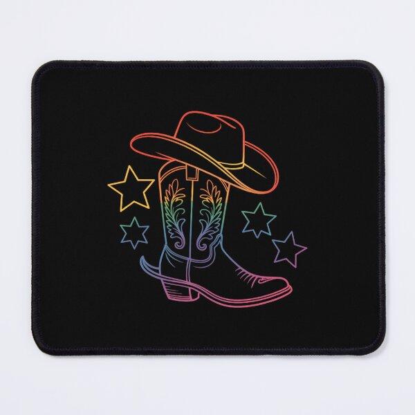 Item preview, LGBT Hat Boots Cowgirl Cowboy Western Rodeo Gay Pride Month designed and sold by lilensgavadur.