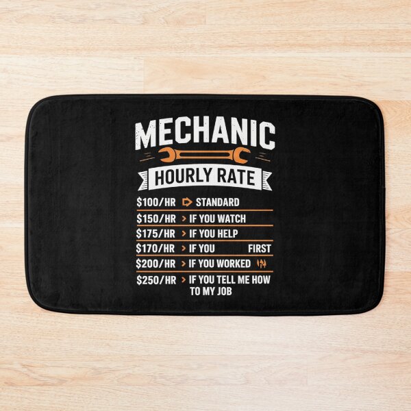 Item preview, Funny Mechanic - Hourly Rate - Future Mechanic  designed and sold by KotexTemu.