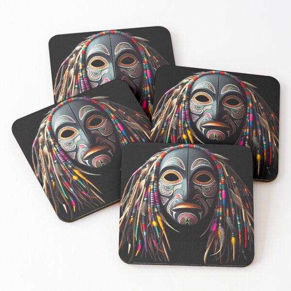 Item preview, Dark Pattern Mask designed and sold by Karaboshka.