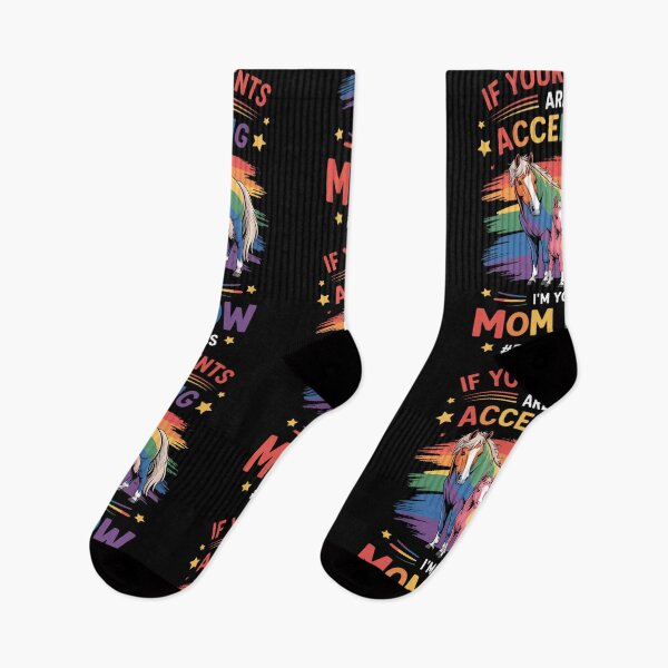 Item preview, LGBT Horse If Your Parents Aren_t Accepting I_m Your Mom Now designed and sold by lilensgavadur.