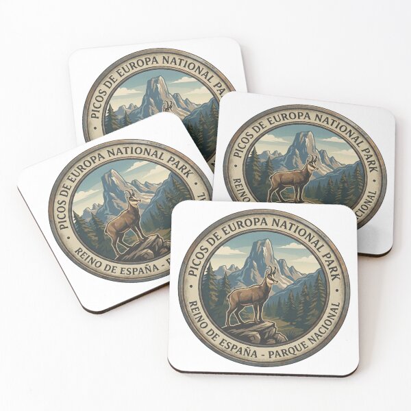 Item preview, Picos de Europa National Park Chamois Seal designed and sold by AURA Vibes.
