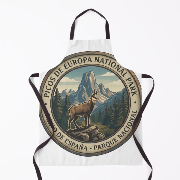 Item preview, Picos de Europa National Park Chamois Seal designed and sold by AURA Vibes.