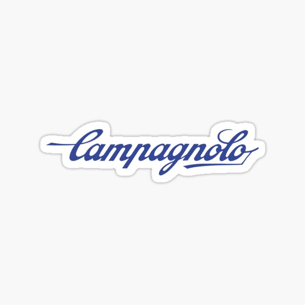 Autocollant Vintage Campagnolo World – Grand Format Ovale 11,5cm, Original Et Neuf