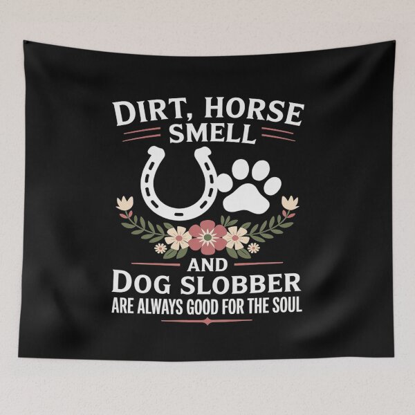 Item preview, Dirt Horse Smell Funny Horses Riding Racing Lover  designed and sold by VerseFarm.
