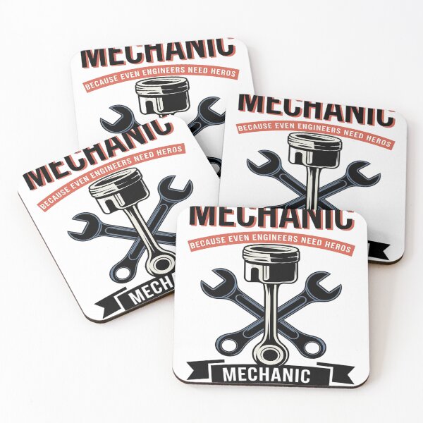 Item preview, Funny Mechanic Because Even Engineers Need Heroes  designed and sold by KotexTemu.