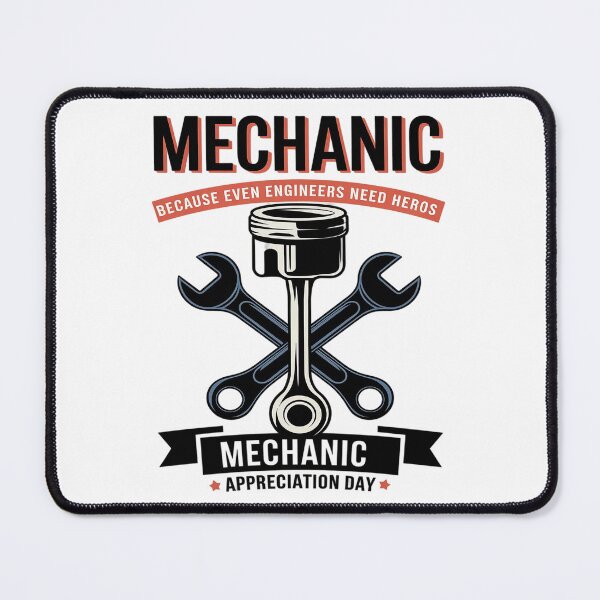 Item preview, Funny Mechanic Because Even Engineers Need Heroes designed and sold by KotexTemu.