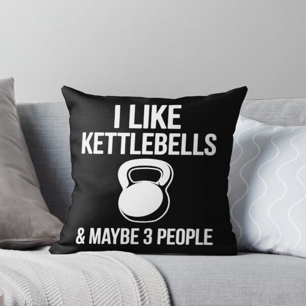Item preview, I Like Kettlebells and Maybe 3 People designed and sold by ltaljswqvp46.