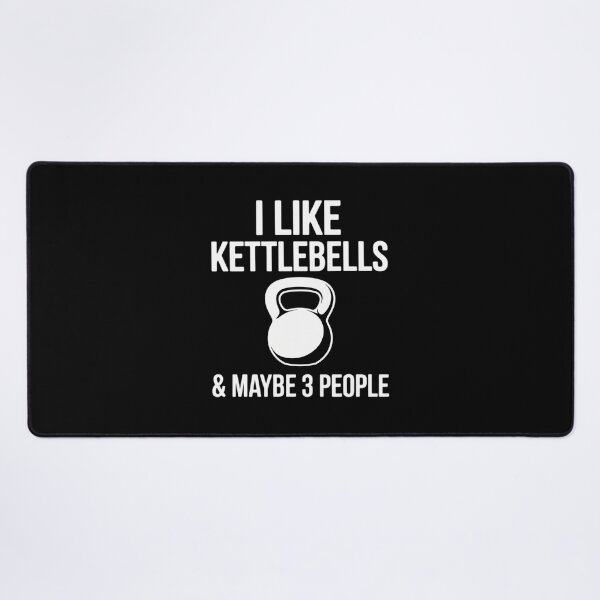 Item preview, I Like Kettlebells and Maybe 3 People designed and sold by ltaljswqvp46.