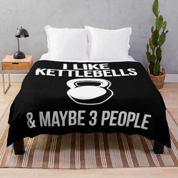 Item preview, I Like Kettlebells and Maybe 3 People designed and sold by ltaljswqvp46.