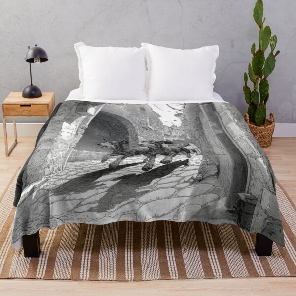 Item preview, A pair of Dachshunds running in tandem down a cobblestone street, Dogs in Motion designed and sold by CDC40.