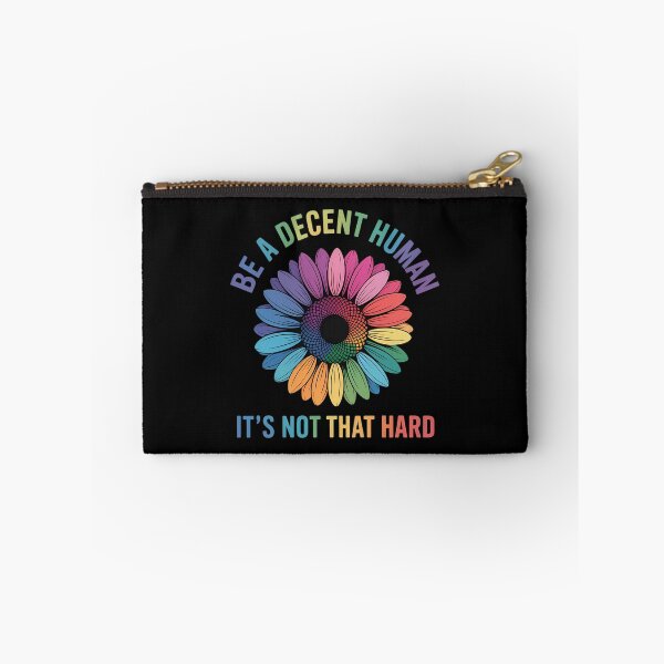 Item preview, LGBT Sunflower Be A Decent Human It_s Not That Hard designed and sold by lilensgavadur.