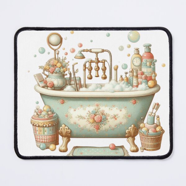 Item preview, lovely vintage bath with bubbles designed and sold by nicnacc.