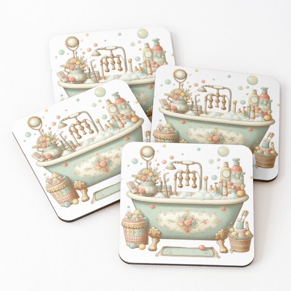 Item preview, lovely vintage bath with bubbles designed and sold by nicnacc.