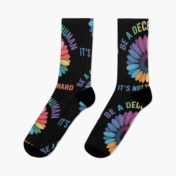 Item preview, LGBT Sunflower Be A Decent Human It_s Not That Hard designed and sold by lilensgavadur.