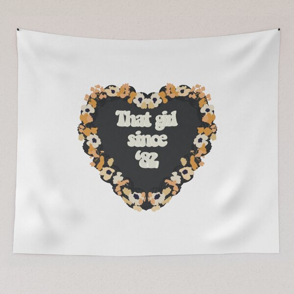 Item preview, That Girl Since '82 Love Heart Birthday Cake designed and sold by FreeOrca.