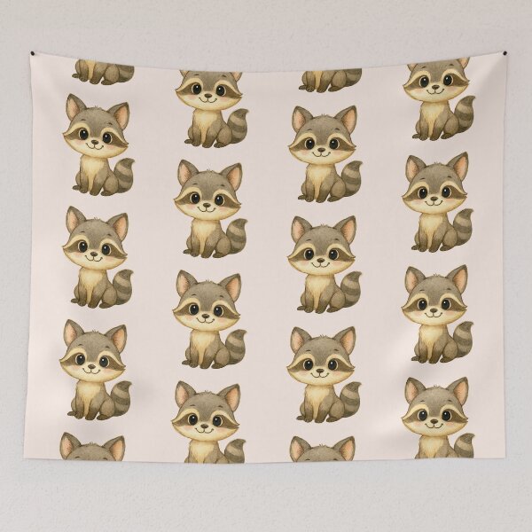 Item preview, The Dapper Scoundrel: Artistic Ink Raccoon designed and sold by FreiherrPK.