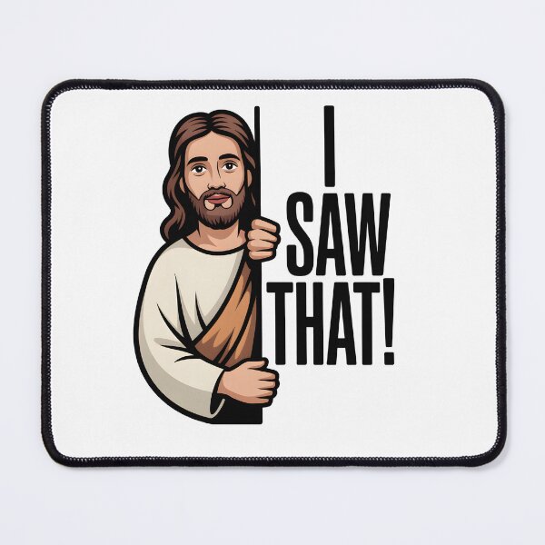 Item preview, jesus i saw that meme Sticker designed and sold by MartinPixelArt.