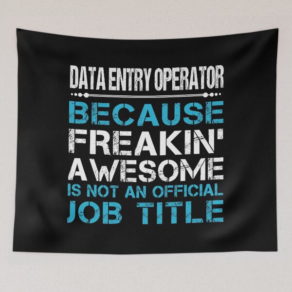 Item preview, Data Entry Operator designed and sold by aswmhmlc71.