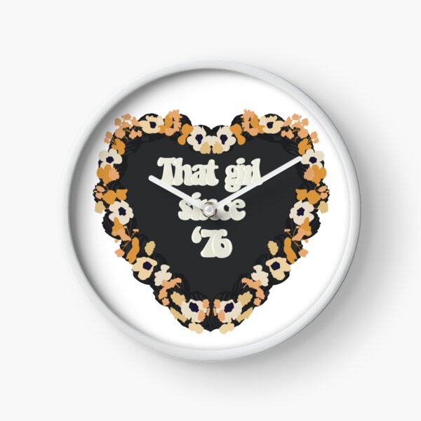 Item preview, That Girl Since '76 Love Heart Birthday Cake designed and sold by FreeOrca.