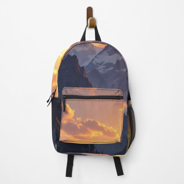 Item preview, Golden Glow over Alpine Majesty – Dramatic Sunset meets silent snowscape and mystical depth designed and sold by FotoworldEdel.