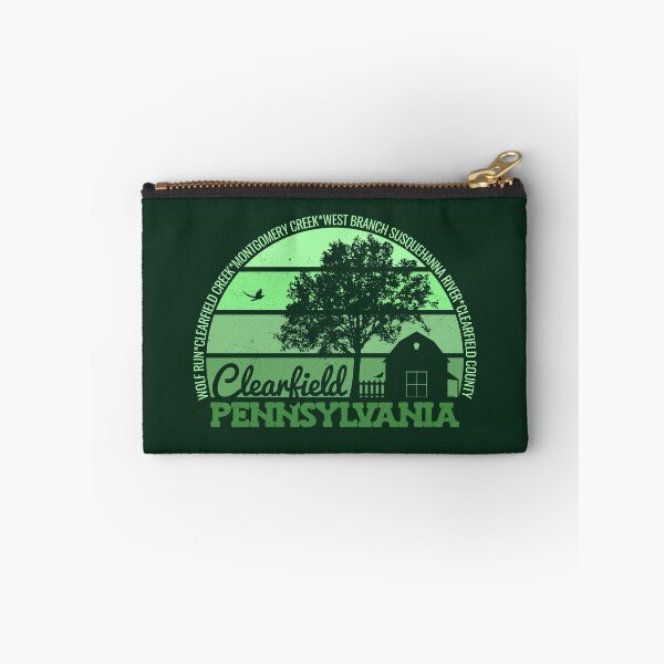 Item preview, Clearfield Pennsylvania Sunset Retro Vintage Local Pride Logo designed and sold by CRHPOD20.