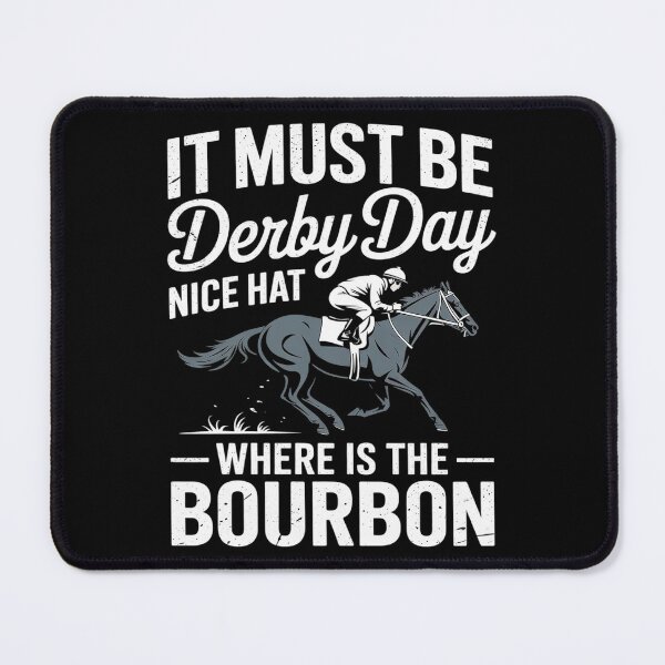 Item preview, Funny Derby Day and Mint Juleps, Kentucky Horse Racing designed and sold by VerseFarm.
