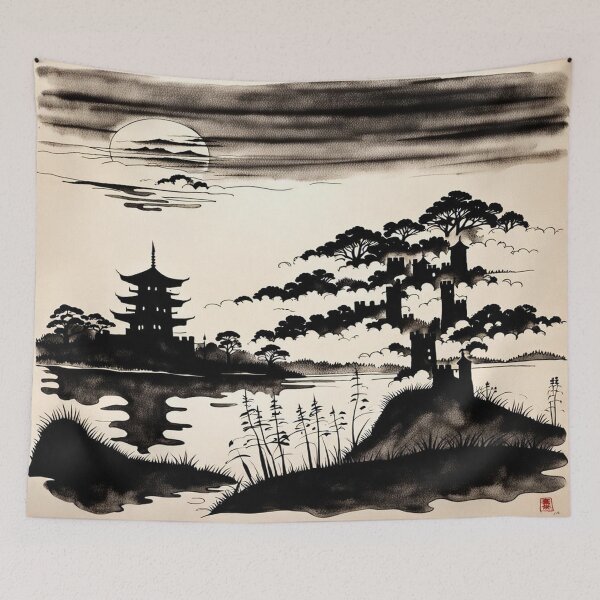 Item preview, Japan Ink Simplistic designed and sold by ArtHistoryPrint.
